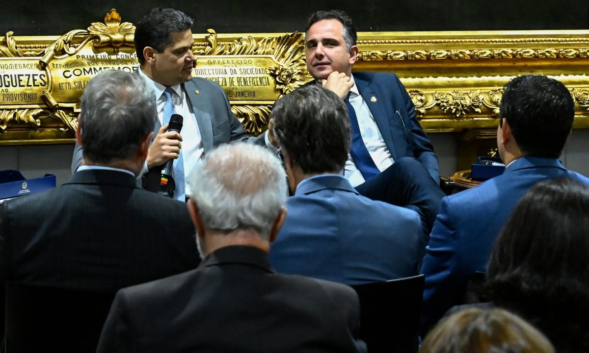 Davi Alcolumbre e Rodrigo Pacheco