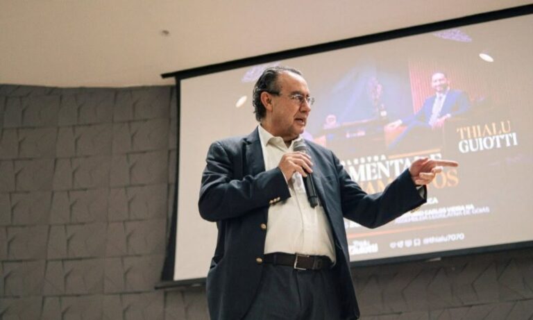 O candidato do Avante à Presidência, Augusto Cury