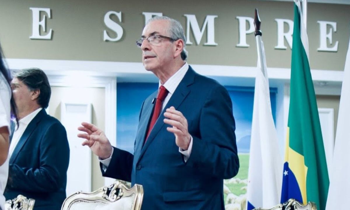 Na foto, o ex-deputado federal Eduardo Cunha
