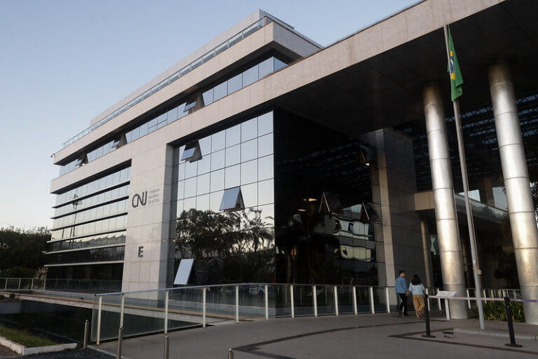 Fachada do Conselho Nacional de Justiça (CNJ), em Brasília