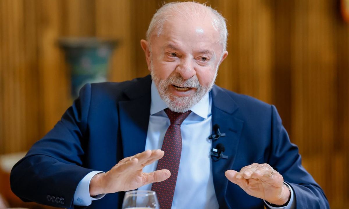 O presidente Lula