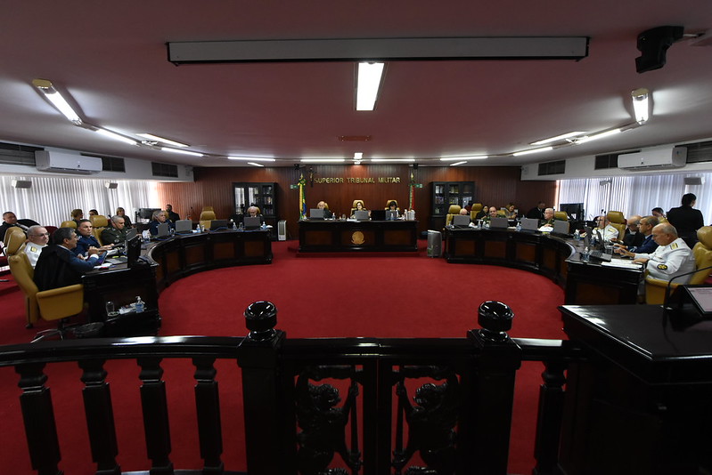 Foto do plenário do Superior Tribunal Militar (STM)