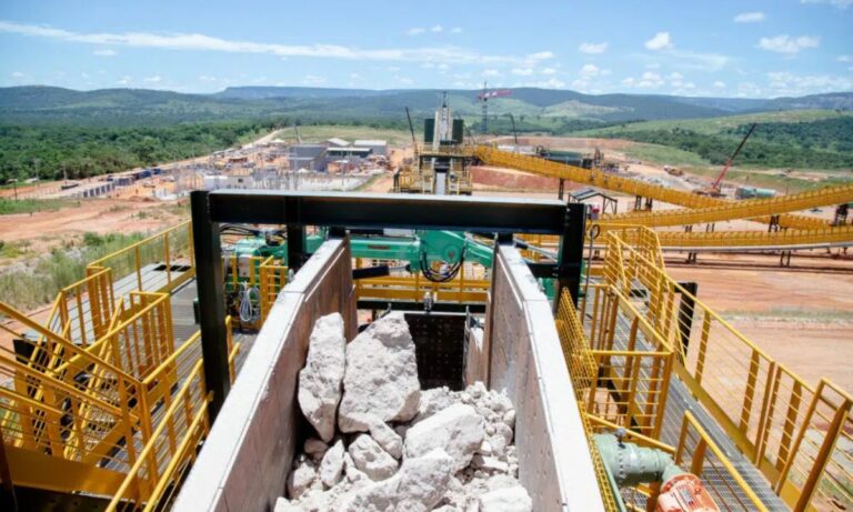 Mineração de lítio