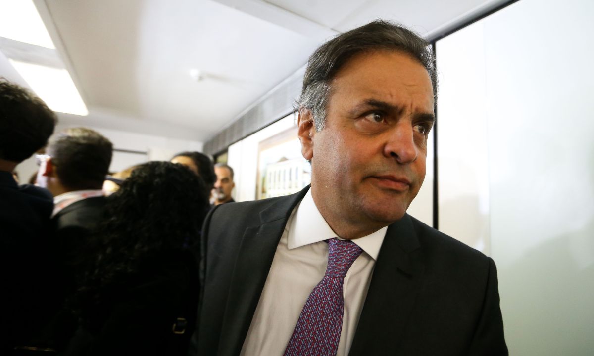 O deputado federal Aécio Neves