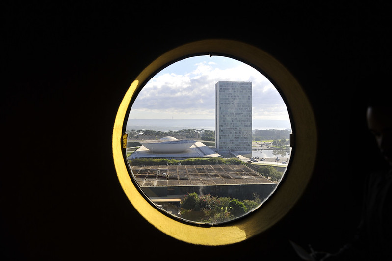 Vista do Congresso Nacional a partir do Anexo IV da Câmara dos Deputados. Foto: Geraldo Magela/Agência Senado