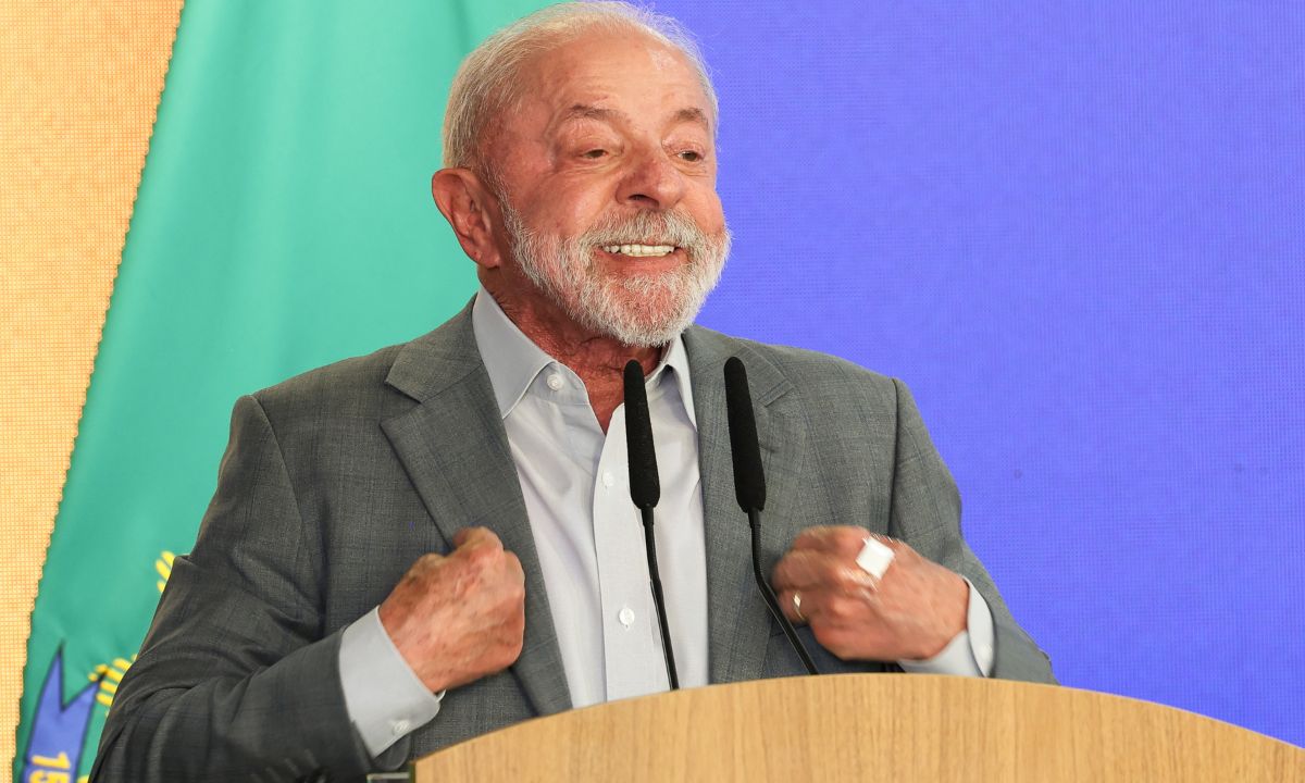 O presidente Luiz Inácio Lula da Silva