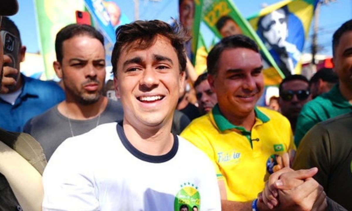 Na foto, o deputado federal Nikolas Ferreira