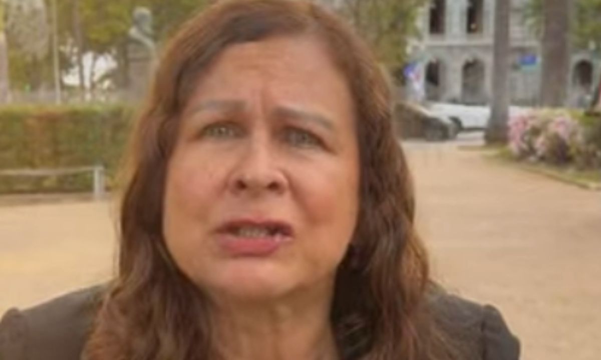 Silvana Araújo (PL) em print de vídeo